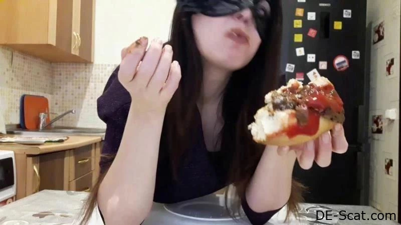 Ich esse Hot Dog mit Scheiße - JessicaKaylina - SexyBlähungen, Lieblingsscheiße, Scat-Szenen