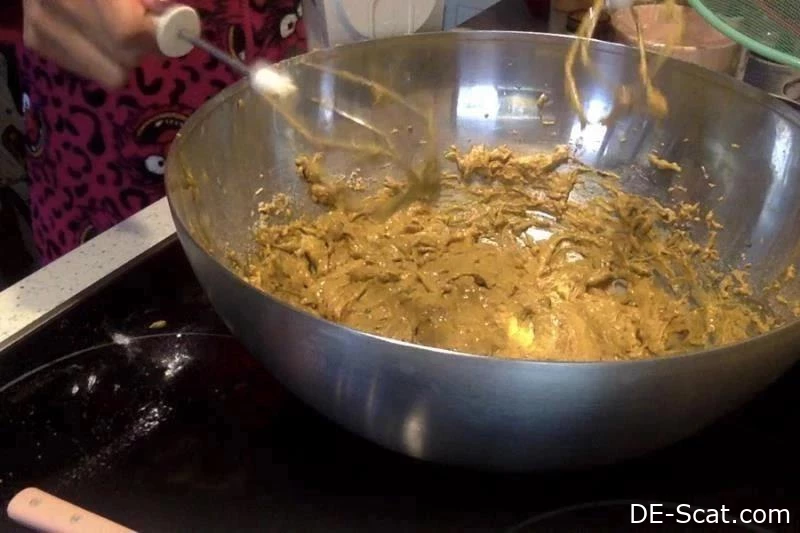 Sinnliches Scat-Verschmieren auf meinem blonden Haar - MissAnja - Popcorn und Scheiße, Essen mit Scheiße kochen