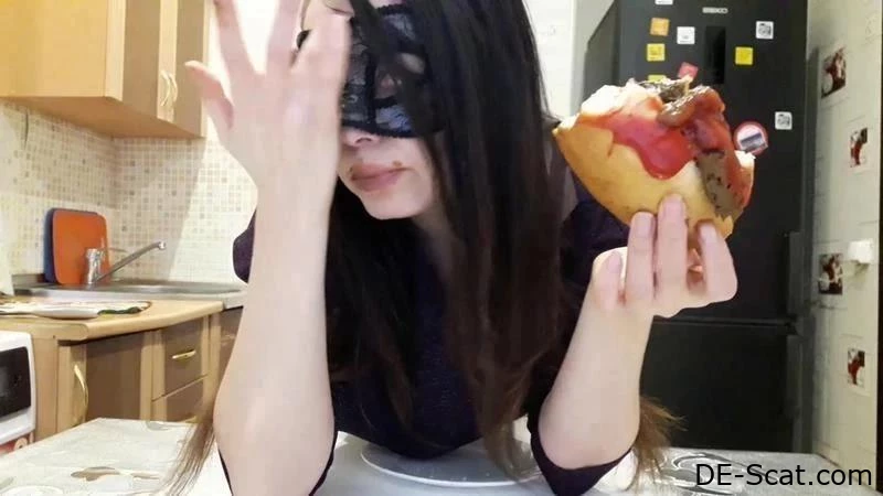 Ich esse Hot Dog mit Scheiße - Thefartbabesting - Booba-Scat, Scat-Mann, Arsch scheißen